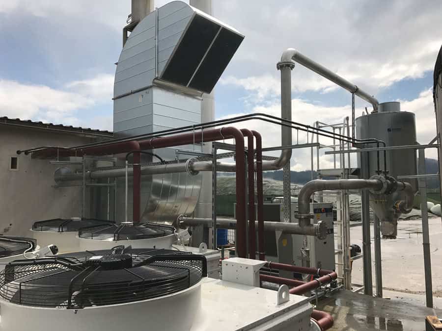Anlieferung BHKW Modules