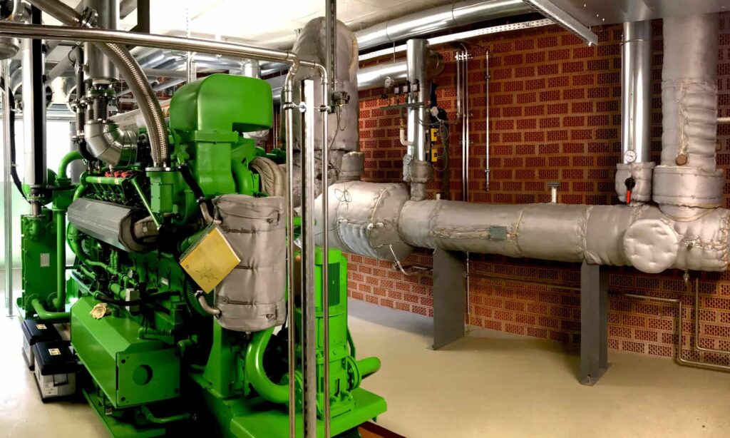 Abgaswärmetauscher BHKW Modul